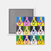 Pop Lugano Unexpected Classic Tour Magnet (Vorderseite/Rückseite)