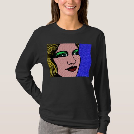 Pop-Mädchen T-Shirt (Vorderseite)