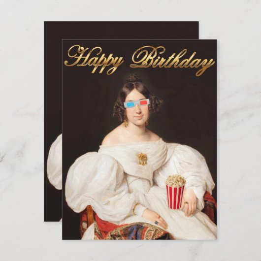 Pop Mais Diva mit 3D-Brille (Vorne/Hinten)