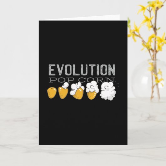Pop Mais Evolution Karte (Gelbe Blume)