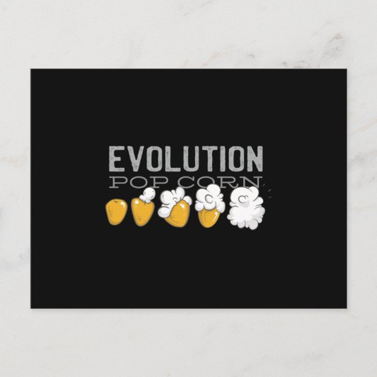 Pop Mais Evolution Postkarte (Vorderseite)