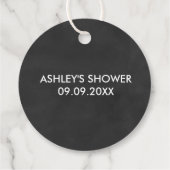 Pop mich, wenn sie Pop, Babydusche, Halbpension Geschenkanhänger (Rückseite)