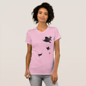 Pop-mit Augen Goldfisch Fließens T-Shirt (Vorne ganz)