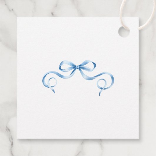 Pop mit blauer Ribbon, wenn sie Pop Geschenkanhänger (Rückseite)