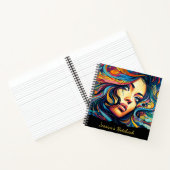 Pop mit Text Notizblock (Innenseite)