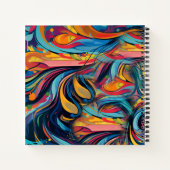 Pop mit Text Notizblock (Rückseite)