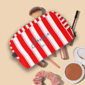 Pop Mix Bold Stripes Kosmetik Toilettenpapier Blei Waschbeutel