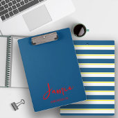 Pop Mix Fett Streifen Uni Office Zuhause verwenden Klemmbrett