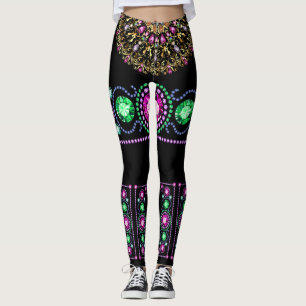 Pop-Mode, der mich Leggings aufbläht