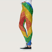 Pop--Mode-Leggings aufblasen Leggings (Links)
