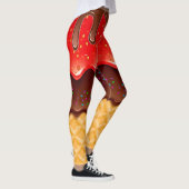 Pop-Mode Lick nicht 3 Leggings (Rechts)