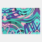 Pop Modern Geschenkpapier Set (Vorderseite 2)