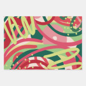 Pop Modern Geschenkpapier Set (Vorderseite)