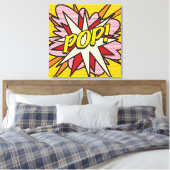 POP Moderner Pop Kunstgeschichte Comic Buch Leinwanddruck (Insitu (Schlafzimmer))