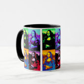 Pop mona lisa tasse (Vorderseite Links)