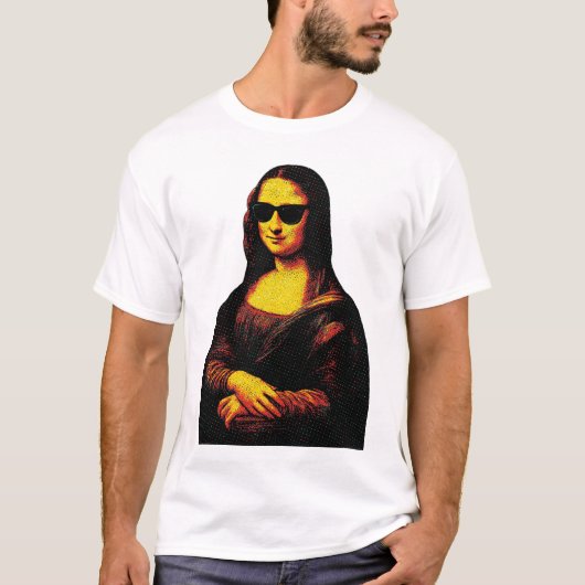 Pop Monna Lisa T - Shirt (Vorderseite)