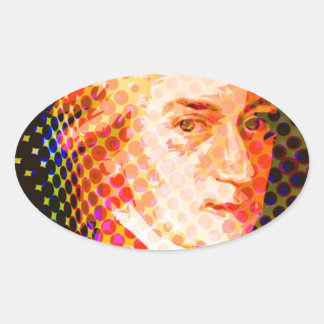 Pop Mozart Ovaler Aufkleber