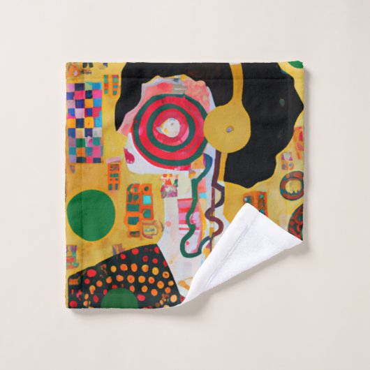 Pop Music Badhandtuch Set (Waschlappen)