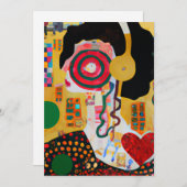 Pop Music Feiertagskarte (Vorne/Hinten)