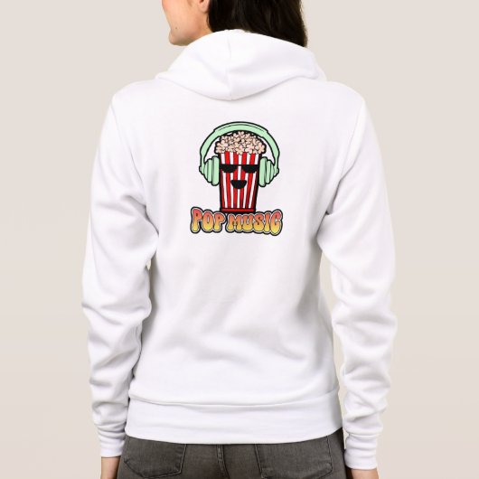 Pop Music Hoodie (Rückseite)