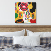 Pop Music Leinwanddruck (Insitu (Schlafzimmer))