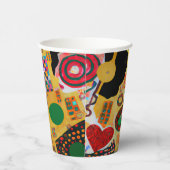 Pop Music Pappbecher (Rechts)