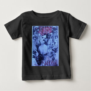 Pop Musiker Lila Kunst Baby T-shirt