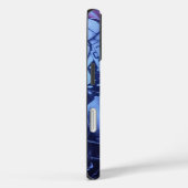 Pop Musiker Lila Kunst Case-Mate iPhone Hülle (Rückseite / Rechts)