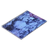 Pop Musiker Lila Kunst Notizblock (Linke Seite)