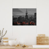 Pop New York City Poster (Küche)