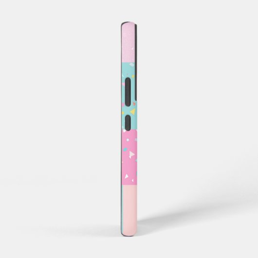 Pop Niedliches Patchwork Terrazzo Muster Samsung Galaxy Hülle (Rechte Seite)