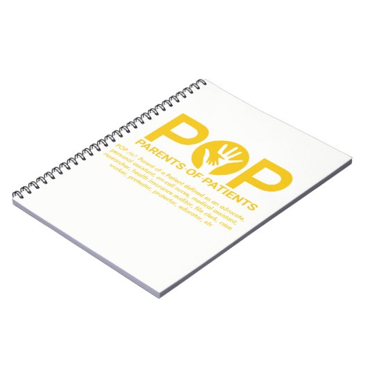 POP Notizbuch Notizblock (Linke Seite)