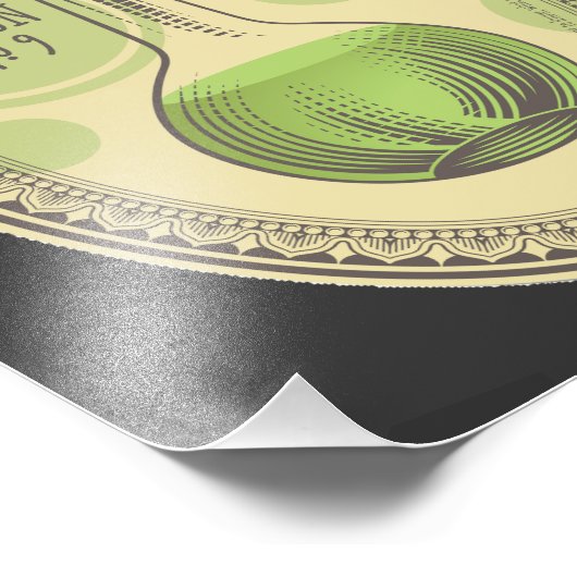 Pop-Nr. 9 Foto Print (Ecke)