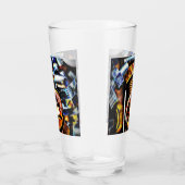 Pop Nüsse und Bolzen Kunst Glas (Rechts)