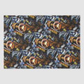 Pop Nüsse und Bolzen Kunst Seidenpapier (Vorderseite)