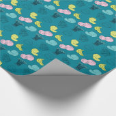 Pop Obst und Gemüse Gartenverpackungspapier Geschenkpapier (Ecke)