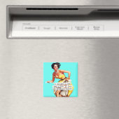 Pop öffnete um Mittag ein Bier Magnet (In Situ (Geschirrspüler))