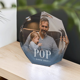 Pop Opa Jahr festgelegt Fotoblock