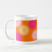 Pop orange und rosa kaffeetasse (Links)