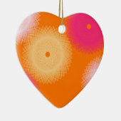 Pop orange und rosa keramikornament (Rechts)