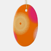 Pop orange und rosa keramikornament (Rechts)