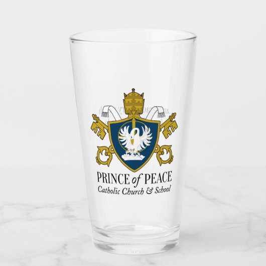 POP Parish & School Pint Glass Glas (Vorderseite)