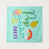 Pop Party, Pop Party, Fidget Party Wandteppich (Vorderseite (Horizontal))