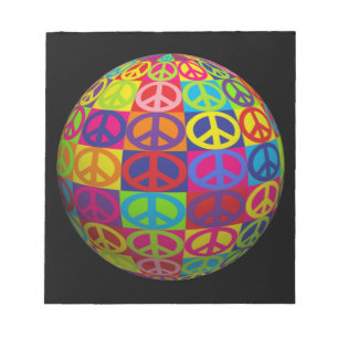 Pop Peace Balls Notizblock