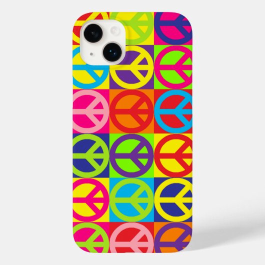 Pop Peace Case-Mate iPhone Hülle (Rückseite)