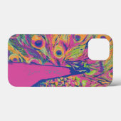 Pop Peacock Case-Mate iPhone Hülle (Rückseite (Horizontal))