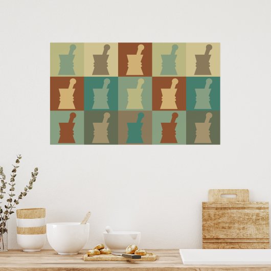 Pop Pharmakologie Poster (Küche)