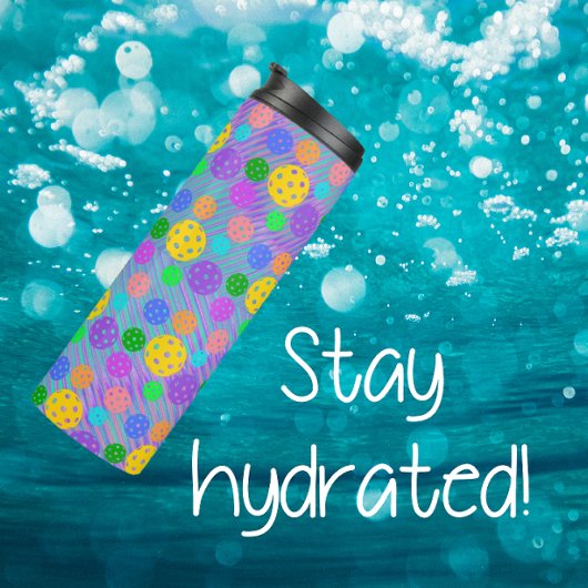 Pop Pickleball Thermosbecher