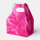 Pop Pink Peony-GASTGESCHENK BOX, Gable Box Stil Geschenkschachtel (Rückseite)
