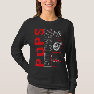 Pop Pit Crew Racing Rennfahrer Racecar Rennen T-Shirt